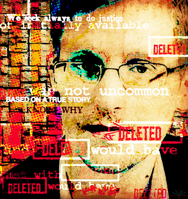 Edward Snowden image by AK Rockefeller