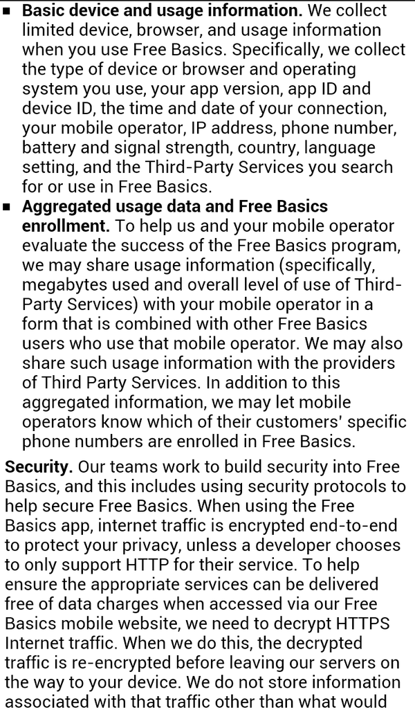 Free Basics privacy 3