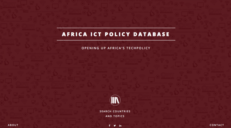 Africa ICT Policy Database